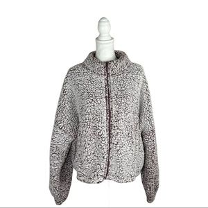 Express One Eleven Thornberry Sherpa Full Zip Up